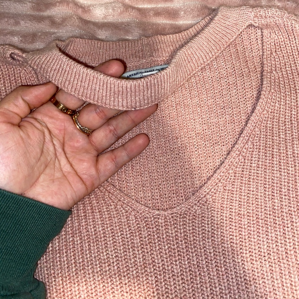 Baby pink sweater SOLD